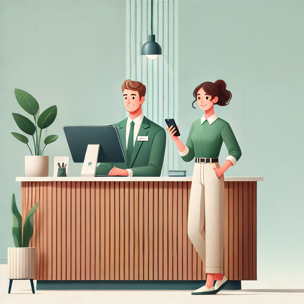 Professional office environment